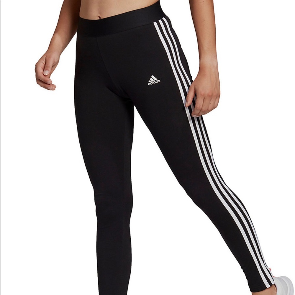 adidas stripe leggings